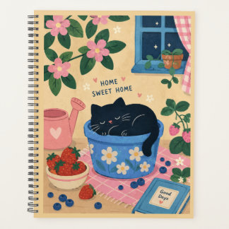 Whimsical Cottage Core Monthly Planner Planer