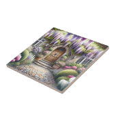 Whimsical Cottage Garden Pathway Fliese (Seite)