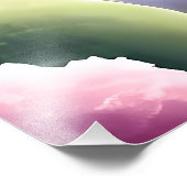 Whimsical Cottage Garden Pathway Fotodruck (Ecke)