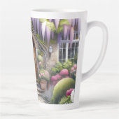 Whimsical Cottage Garden Pathway Milchtasse (Rechts)