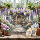 Whimsical Cottage Garden Pathway Puzzle