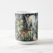 Whimsical Cottagecore Fantasie Welt Kaffeetasse (Mittel)