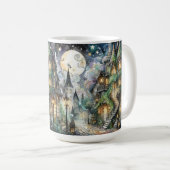 Whimsical Cottagecore Fantasie Welt Kaffeetasse (VorderseiteRechts)