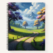 Whimsical Countryside Notebook Notizblock (Vorderseite)