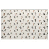 Whimsical Cow Pattern on Beige Stoff (Fat Quarter (45,7 x 55,9 cm))