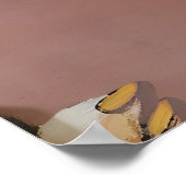 Whimsical Coyote Reading Book Art Print - Literary Poster (Ecke)