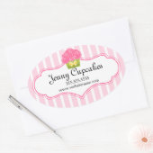 Whimsical Cupcake Bakery Stickers (Umschlag)