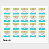 Whimsical Cupcake Bakery Stickers (Blatt)