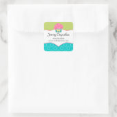 Whimsical Cupcake Bakery Stickers (Tasche)