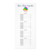 Whimsical Cupcake Maker Baker Konditorei Koch Werbekarte (Vorne)