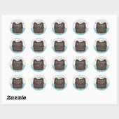 Whimsical Cupcake Stickers (Blatt)
