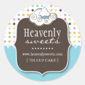 Whimsical Cupcake Stickers (Vorderseite)