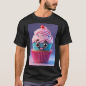 Whimsical Cupcake Wings T-Shirt (Vorderseite)