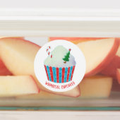 Whimsical Cupcakes Business-Produkt Etiketten (Befestigt)