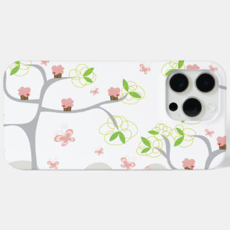 Whimsical Cupcakes Tree Butterflies Sweet Birthday Case-Mate iPhone Hülle