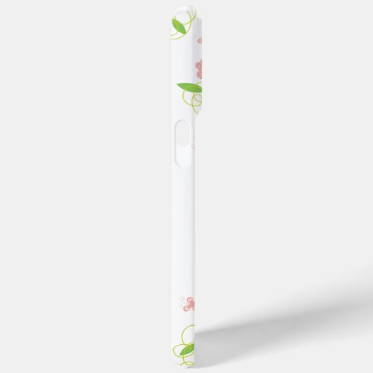 Whimsical Cupcakes Tree Butterflies Sweet Birthday Case-Mate iPhone Hülle (Rückseite / Rechts)