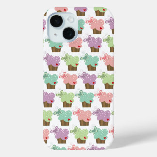 Whimsical Cupcakes Tree Butterflies Sweet Birthday Case-Mate iPhone Hülle