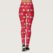 Whimsical Cupcakes und Candy Sprinkles Leggings (Rückseite)
