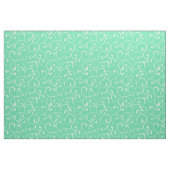 Whimsical Curl Pattern in Aqua Stoff (Yard (91,4 cm))