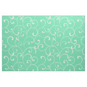 Whimsical Curl Pattern in Aqua Stoff (Fat Quarter (45,7 x 55,9 cm))