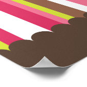 Whimsical Custom Bakery Poster (Ecke)