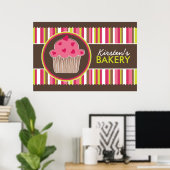 Whimsical Custom Bakery Poster (Heimbüro)