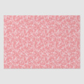 Whimsical Cute Pink White Bows Pattern Girly Gift Seidenpapier (Vorderseite)