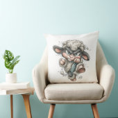 Whimsical Cute Sheep Kissen (Stuhl )