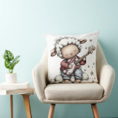 Whimsical Cute Sheep Kissen (Stuhl )