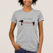 Whimsical Dachshund Long Day T-Shirt (Vorderseite)