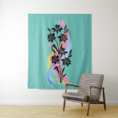 "Whimsical Daffodil Dream" Wandteppich (Beispiel)