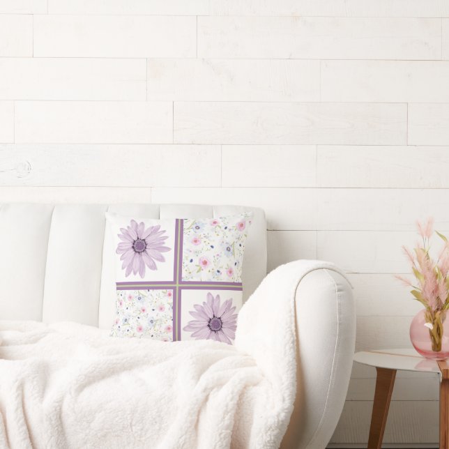 Whimsical Daisies Kissen (Liege)