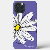 Whimsical Daisy Floral Case-Mate iPhone Hülle (Rückseite)