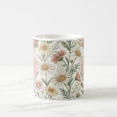 Whimsical Daisy Garden Aesthetic Custom Kaffeetasse (Mittel)