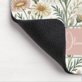 Whimsical Daisy Garden Aesthetic Custom Mousepad (Ecke)