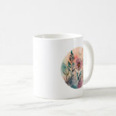 Whimsical Daisy Garden Kaffeetasse (VorderseiteRechts)