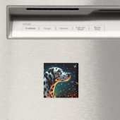 Whimsical Dalenum Dog Magnet (In Situ (Geschirrspüler))