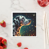 Whimsical Dalenum Dog Serviette (Beispiel)