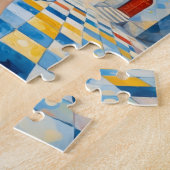 Whimsical Dancing Lady mit rotem Haar Puzzle (Seite)