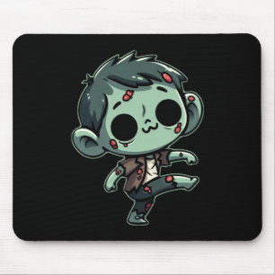 Whimsical Dancing Zombie - Halloween Untot Mousepad