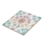 Whimsical Dandelion Breeze - Pastel Botanical Fliese (Seite)