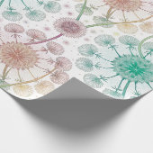 Whimsical Dandelion Breeze - Pastel Botanical Geschenkpapier (Ecke)