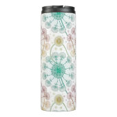 Whimsical Dandelion Breeze - Pastel Botanical Thermosbecher (Rückseite)