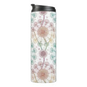 Whimsical Dandelion Breeze - Pastel Botanical Thermosbecher (Nach rechts gedreht)