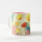 Whimsical Dandelion Tasse (Vorderseite Links)