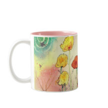 Whimsical Dandelion Tasse