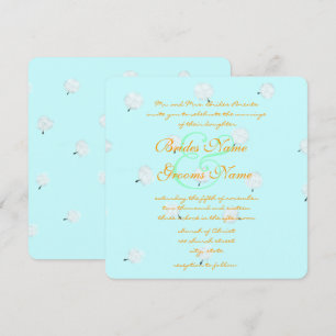 Whimsical Dandelion Wedding Einladung