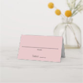 Whimsical Dandelion Wedding Place / Escort Card Platzkarte (Rückseite)