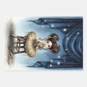 Whimsical Dark Circus Doll Geschenkpapier Set (Vorderseite)