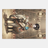 Whimsical Dark Circus Doll Geschenkpapier Set (Vorderseite 3)